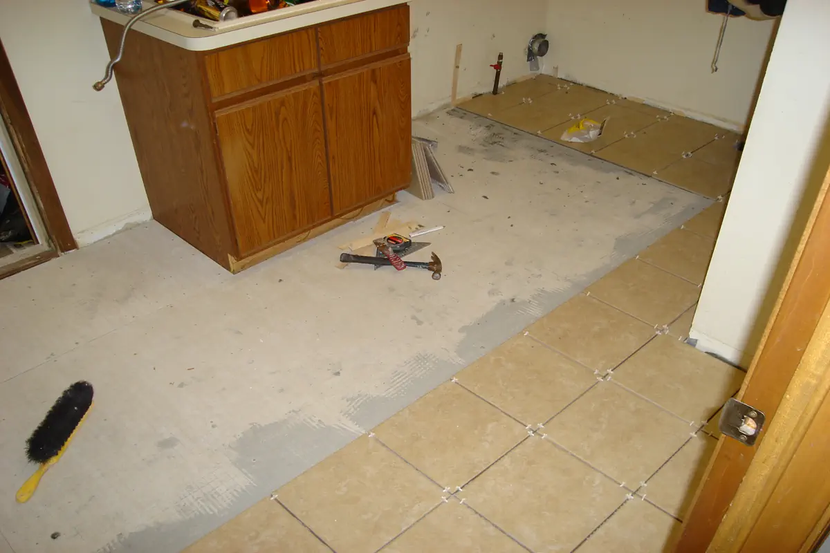 Handyman flooring repair Cleveland west side