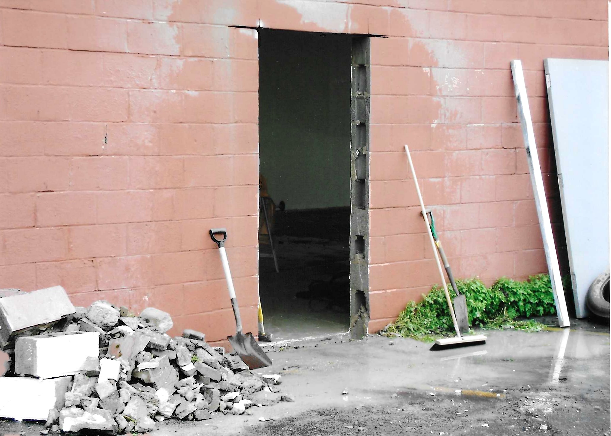 Steel Stud Door 1